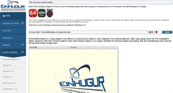 Desktop Screenshot of einhugur.com